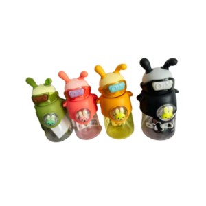 (JL-056) GARRAFA FORMATO ANIMAL  COM ORELHAS GRANDES 650ML